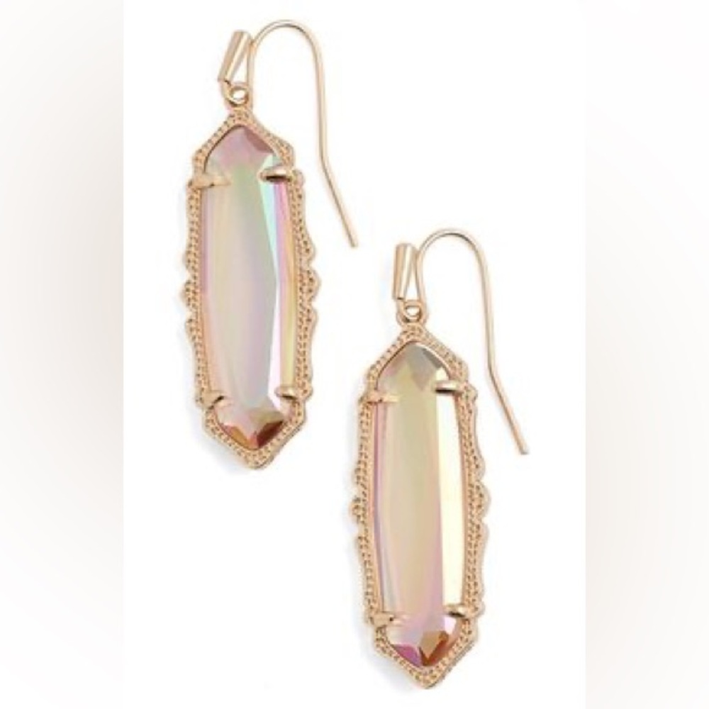 Rare Kendra Scott iridescent Fran earrings